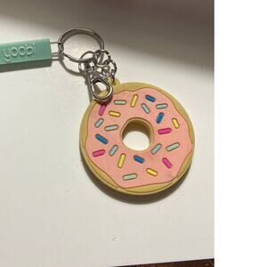 Yoobi donut keychain